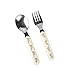Bunnykins Running Bunnies Spoon and Fork Set