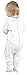 NEBULUS Baby romper suit LULUS, body, overall baby / toddler, cream white (Q231), 3 months