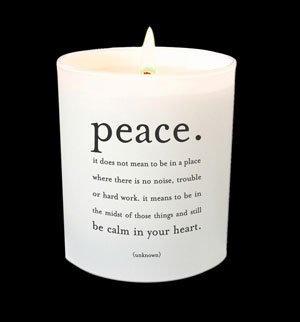 Preisvergleich Produktbild QUOTABLE Kerzen Peace