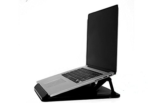 Laptopständer, Laptop Stand Notebookständer Notebook Kühler belüftet verstellbar geeignet für Macbook Air Laptops Notebooks Tablets Bücher, 15,6", 360°