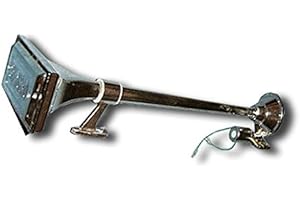 ARDILLION 62 CM 24V CHROME KING SIZE AIR HORN 139 dB TRUCK WAGON TRACTOR LORRY TRAILER CHASSIS BUS