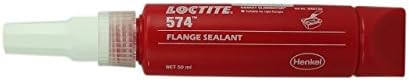 Loctite 574 - Multi Gasket - Flange Sealant (Sealant, Retainer, Super Glue and Tape) - 50 ML Tube - 2 Pack