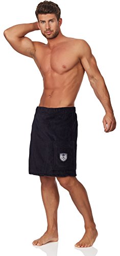 L&L Herren Frottee Saunatuch Kilt - 4