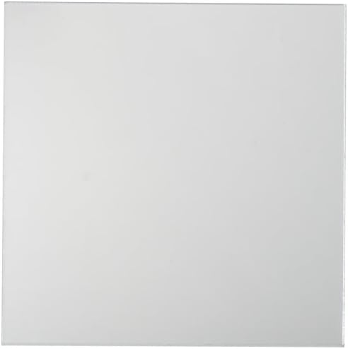 Mungai Mirrors Square Acrylic Mirror (15cm), Silver, 14.5 x 14.5 x 0.3 cm