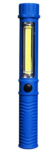 Tragbare LED Arbeitsleuchte Taschenlampe und COB Flutlicht mit Befestigungs-Clip und Magnet.Sehr geeignet für Heim, Auto, Camping, Emergency Kit, Werkstatt und mehr!Plus KOSTENLOS Batterien - 2