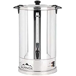 Percolateur Professionnel à Café 7 L avec filtre permanent pour 48 Tasses- AROMA