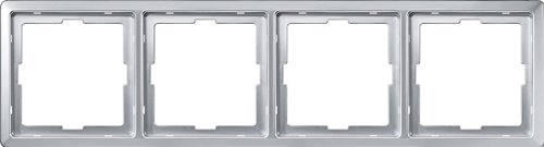 Preisvergleich Produktbild Merten 481460 ARTEC-Rahmen, 4fach, aluminium