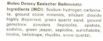 Bioleo Detoxy Basischer Badezusatz 2000 g - 2