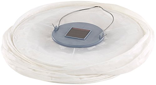 Lunartec Solar-Lampionschlauch mit 16 LEDs, Dämmerungs-Sensor, IP44, kaltweiß - 4