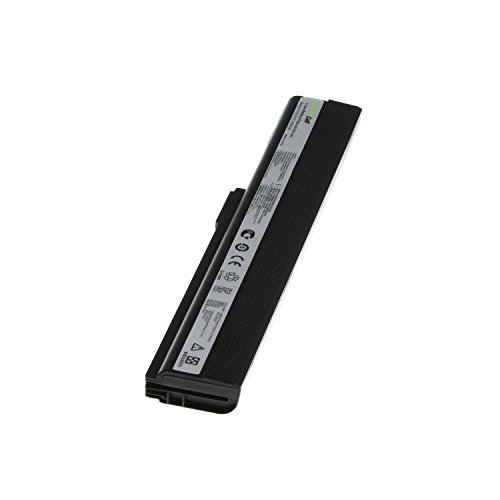 Green Cell® Standard Serie A32-K52 Laptop Akku für Asus A52 K52 K52D K52F K52J K52JC K52JE K52JR K52JT K52N X52 X52J X52N (6 Zellen 4400mAh 10.8V Schwarz) - 6