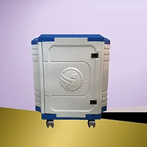 Urban Choice Trolley for Inverter, Battery, UPS BlueWhite