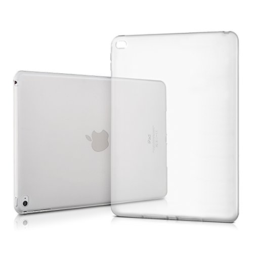 kwmobile Hülle für Apple iPad Air 2 – Case Handy Schutzhülle TPU Silikon für Tablet – Backcover Cover klar Matt Transparent - 4