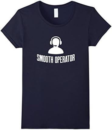 Smooth Operator T-Shirt - Charmer Casanova Womanizer Tee Female Medium Navy