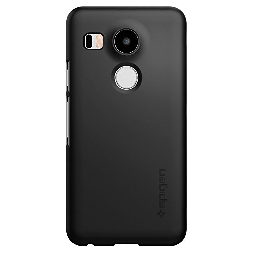 Spigen Thin Fit SGP11756 - Funda policarbonata para Nexus 5X  ajuste exacto  color negro