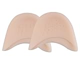 Footful Gel Toe Caps Covers Pads with Air Holes for Ballet Dance Pointed Shoes Skin Color