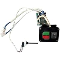 ATIKA Ersatzteil | Ein-/Aus Schalter für Gartenhäcksler ALF 2300 / ALF 2500 / ALF 2800