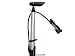 Produktbild censky Bike Boden Pumpe, tragbar Manometer Fahrrad Reifen Pumpe, Presta- und Schrader Ventil Kompatibel Pumpen, 140PSI KOMPAKT und leicht Superior Qualität und Leistung für Road, Mountain und BMX-Räder (inklusive Montagebügel und Schraube)