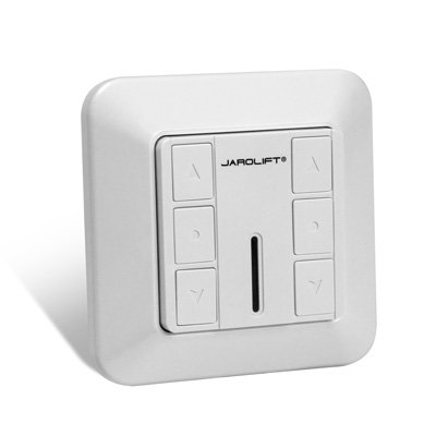 Jarolift Radio Emisor de pared de 2 canal TDRC 02 W