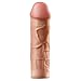 Produktbild Fantasy X-Tensions by Pipedream PD4114-21 Mega 2 inch Penis Extension - Penis Sleeve / Penismanschette - 20,3 cm lang - Außen-Durchmesser: 5 cm - skin