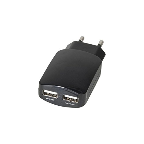 CUC Exertis Connect 348396 Interno Nero - Caricatore (Interno, AC, 5 V, 3,1 A, Nero)