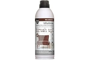 SIMPLYSPRAY Brush up! Spray - permanente Textilfarbe zum Sprühen Möbel Stofffarbe auf Wasserbasis (Braun - Saddle Brown)