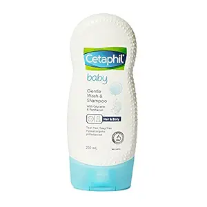 Cetaphil Baby Shampoo & Wash, White, Chamomile, 230 ml