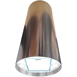 SOGELUX Hotte tube îlot suspendue HCL944XF inox