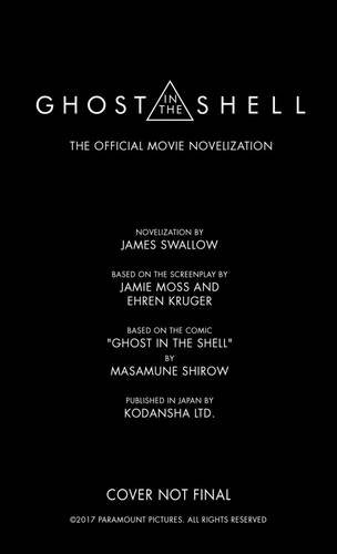 Preisvergleich Produktbild Ghost in the Shell: The Official Movie Novelization