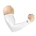 Fit Labs ARM BASE Sports Compression Dri-Fit Arm Sleeves (Pair) (White) RS.249.00