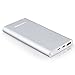 Produktbild Floureon Power Bank 12000mah Powerbank Externer Akku mit Lightning und Type C Input, 5V/3A Type C und USB output für iPhone X iPhone 8 Android Handy Smartphone iPad Silber