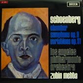 Preisvergleich Produktbild Chamber Symphony op. 9, Variations op. 31 (Zubin Mehta)