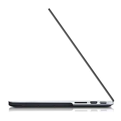 kwmobile Hardcase Laptop Hülle für Apple MacBook Pro Retina 13″ (ab Ende 2012) – Schwarz dünne gummierte Schutzhülle Cover Case Tasche - 8