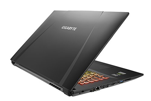 Gigabyte Sabre 17k-CF1 17 3-Inch Notebook -  Black   Intel I7-7700HQ Processor  16 GB RAM  1 TB HDD   256SSD  NVIDIA GeForce GTX 1050Ti  4GB  Graphics