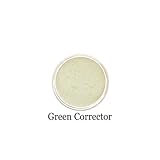 Mineralshack natural minerals YELLOW or GREEN CORRECTOR CONCEALER 6 and 12 gram sifter jars (12 Gram, Green Corrector)