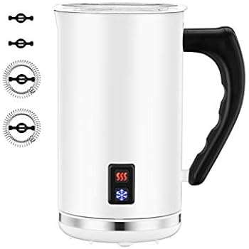 Gourmet Gadgetry Retro Diner Milk Frother and Hot Chocolate Maker, 0.55
