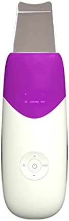 Facial Skin Ultrasonic Scrubber Spatula Facial Extractor SPA Gentle Peel Dermabrasion Exfoliation Blackhead Removal Beauty Skin Care Instrument for Men Women Girls(B002)