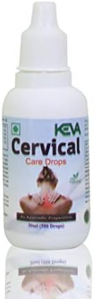 Keva-Industries Cervical Care Drops for Neck Ligaments, Joints of Spinal Cord and Disk Pain (30 ml)
