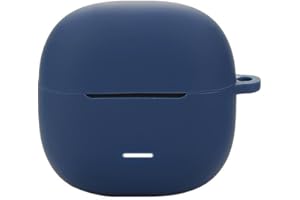 LIUZIHAN Etui kompatybilne z Xiaomi Redmi Buds 6 Lite, ultracienkie miękkie etui, wąski krój, odporne na upadki, silikonowe, odporne na wstrząsy etui ochronne do Xiaomi Redmi Buds 6 Lite, niebieskie