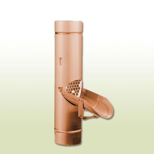 Preisvergleich Produktbild Kupfer Regenwasserklappe DN 100 mit Sieb