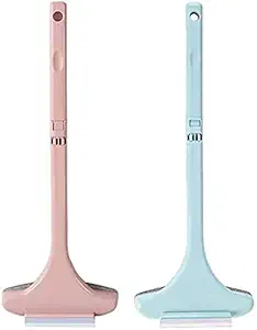 ANADIK 2 in 1 Multifunctional Mesh Window Screen Cleaning Brush,Detachable Window Cleaner Tool with Wet and Dry Dual-Use,Suitable for Car Windows, Screens (1)