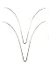 Produktbild Hand® 7" große gebogene Körperform Form V-Linien für BHS, Korsetts und Kleider 17.5cmH x 19.5cmW - 2 Stück