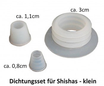 Shisha Gummidichtung 3er Dichtungs - Set