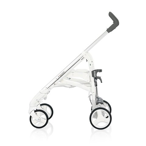 Inglesina Trilogy AE35E3200 Pram Frame Light Adjustable Handles Suitable for Travel System, White