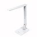 Produktbild Etekcity 11W Dimmbare Schreibtischlampe LED Tischlampe, 4 Modi & 5 Helligkeitsstufen, Augenschutz, USB-Anschluss für Aufladung des Smartphones, 1-Stündige Stopuhr, Ideal für Heim und Büro (Weiß)