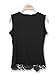 Bheema Women Elegant Plus Size Floral Crochet Lace Tank Tops