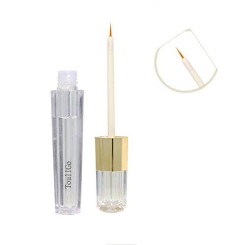 Wimper-Wachstumflüssigkeit Wimper Enhancer Augenbrauen Wachstumsserum Wimpernpflege 5ml Eyelash Growth Liquid Lash Food Natürlicher Wimpern-Booster Natural Eyelash Conditioner für Wimpern ,Fördert das Wimpernwachstum und sorgt für volle, dichte und lange Wimpern,Auch für Augenbrauen geeignet - 4