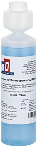 Coffee REINIGER24 | Effective Froth Cleaner/Thorough Removal of Grime Simple and Effective | Universal | Made in Germany Milchschaumreiniger 250 ml