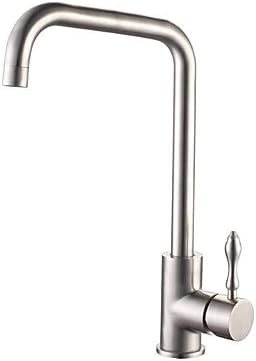 SHUYOU® Centerset Brushed Finish Stainless Steel Contemporary Style Kitchen Faucet