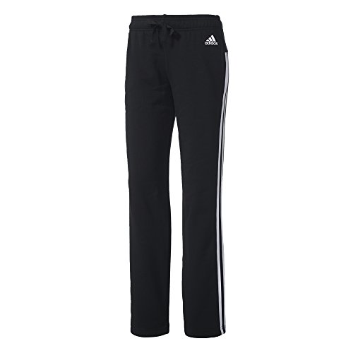 adidas ESS 3S OH Jogginghose für Damen, Schwarz (Schwarz / Weiß)