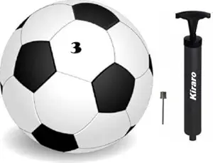AVB Football Size-3 with Air Pump Football Football - Size: 3 (Pack of 1)